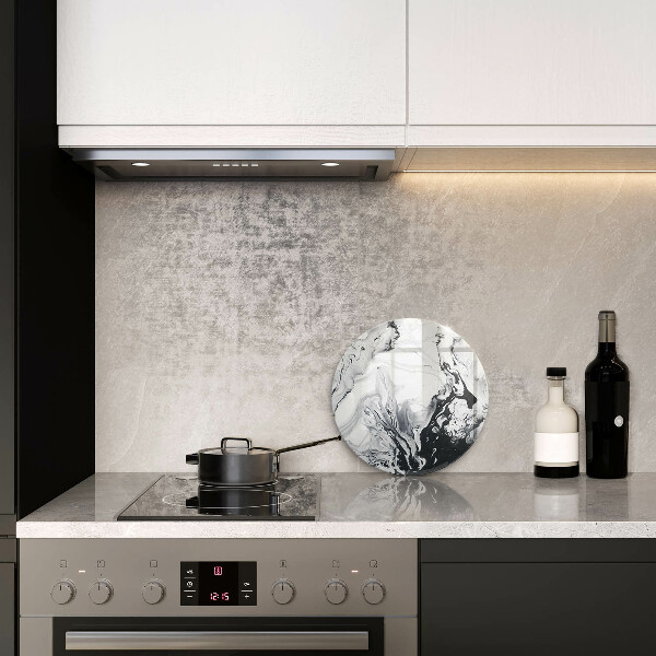 Kuchynská doska zo skla Atramentová abstrakcia