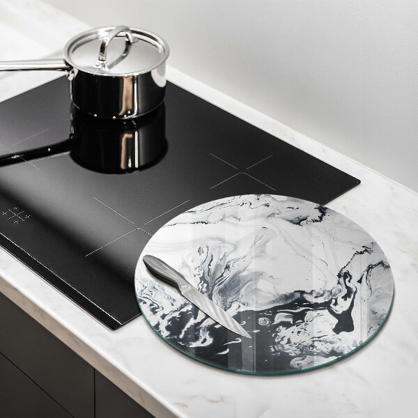 Kuchynská doska zo skla Atramentová abstrakcia