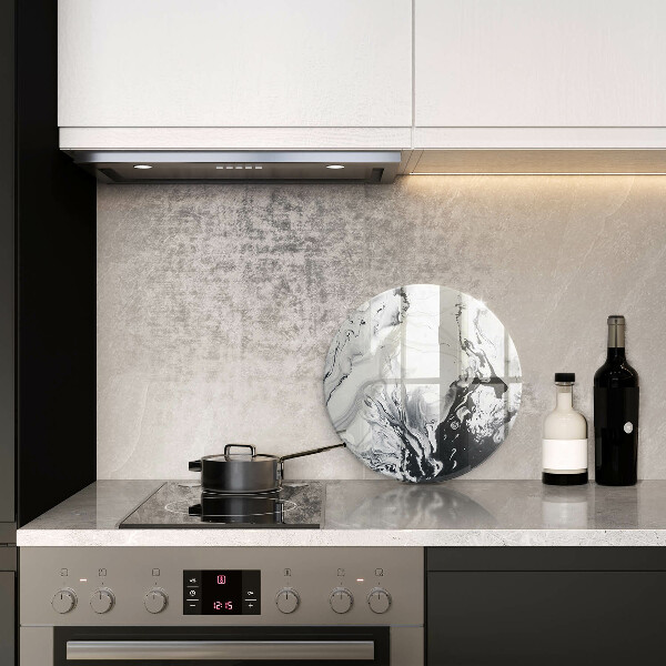 Kuchynská doska zo skla Atramentová abstrakcia