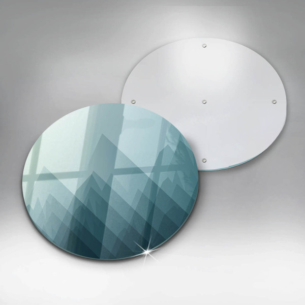 Kuchynská doska zo skla Abstraktné hory