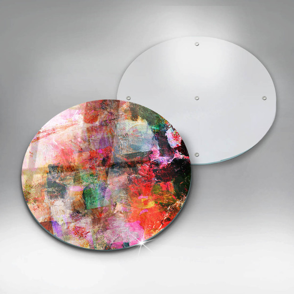 Kuchynská doska zo skla Maľovanie abstrakcie