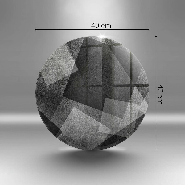 Kuchynská doska zo skla Geometrická abstrakcia