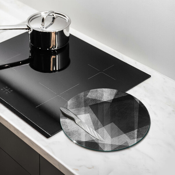 Kuchynská doska zo skla Geometrická abstrakcia