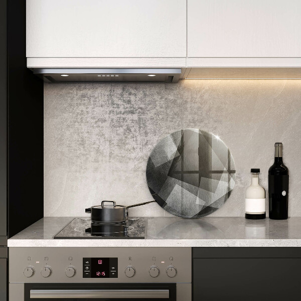 Kuchynská doska zo skla Geometrická abstrakcia