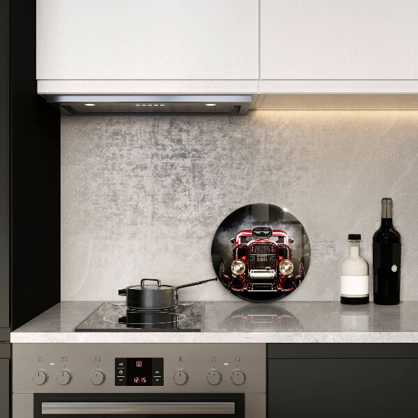 Kuchynská doska zo skla Staré auto