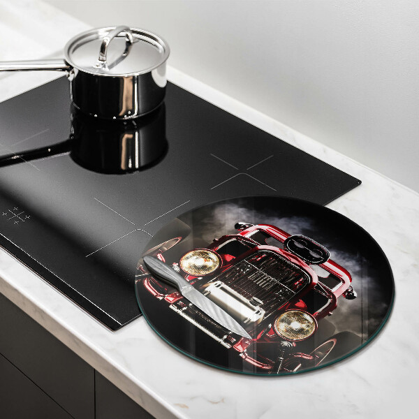 Kuchynská doska zo skla Staré auto