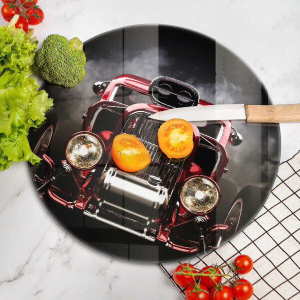 Kuchynská doska zo skla Staré auto