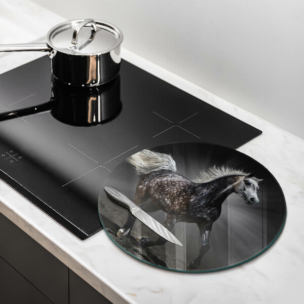 Kuchynská doska zo skla Kôň cválajúci