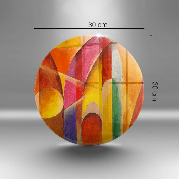 Kuchynská doska zo skla Farebná abstrakcia