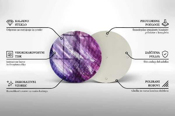 Kuchynská doska veľká zo skla Maľovanie abstrakcie