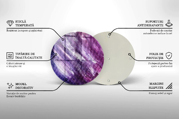 Kuchynská doska veľká zo skla Maľovanie abstrakcie