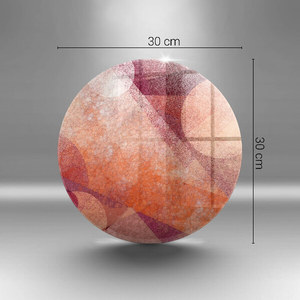 Kuchynská doska veľká zo skla Abstraktné umenie