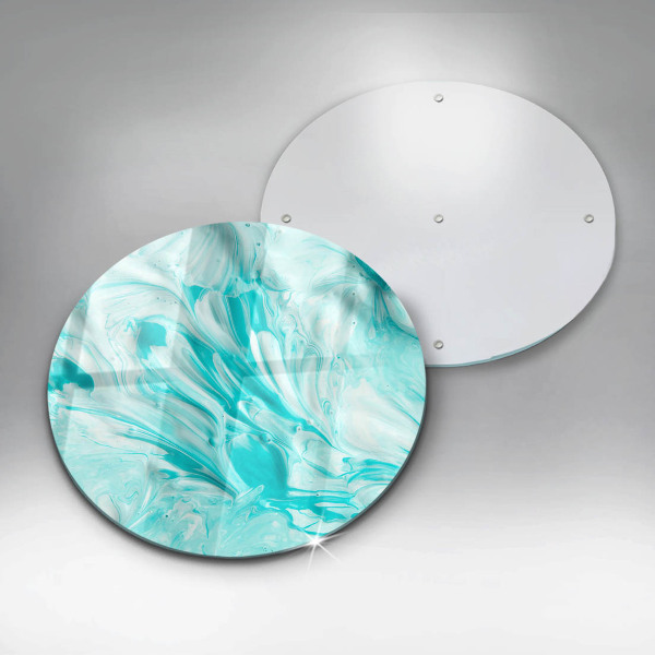 Kuchynská doska veľká zo skla Abstrakcia farby