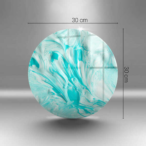 Kuchynská doska veľká zo skla Abstrakcia farby