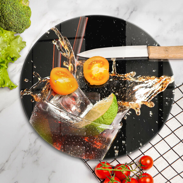 Kuchynská doska zo skla Pite s ľadom