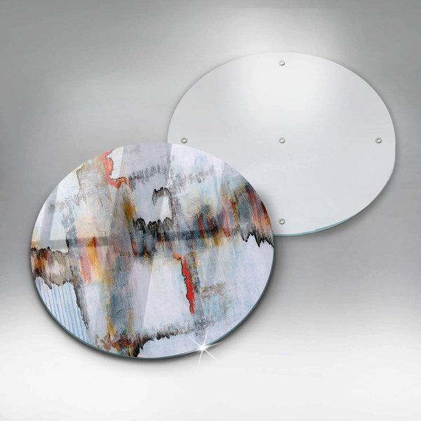 Kuchynská doska zo skla Abstrakcia farby