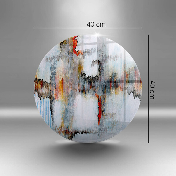 Kuchynská doska zo skla Abstrakcia farby