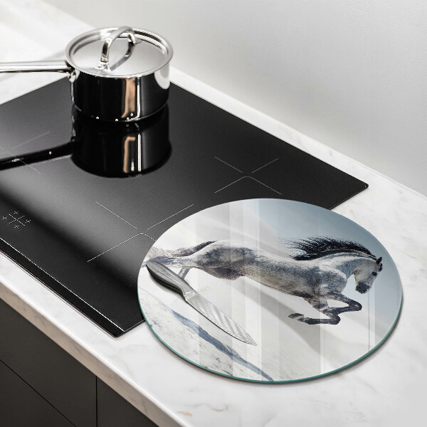 Kuchynská doska zo skla Osy bieleho koňa