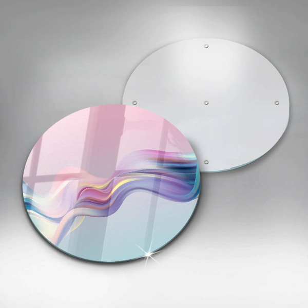 Kuchynská doska zo skla Pastelová abstrakcia