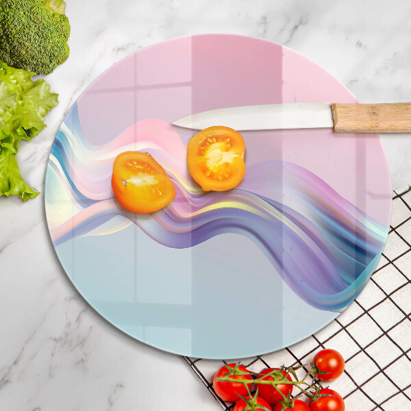 Kuchynská doska zo skla Pastelová abstrakcia