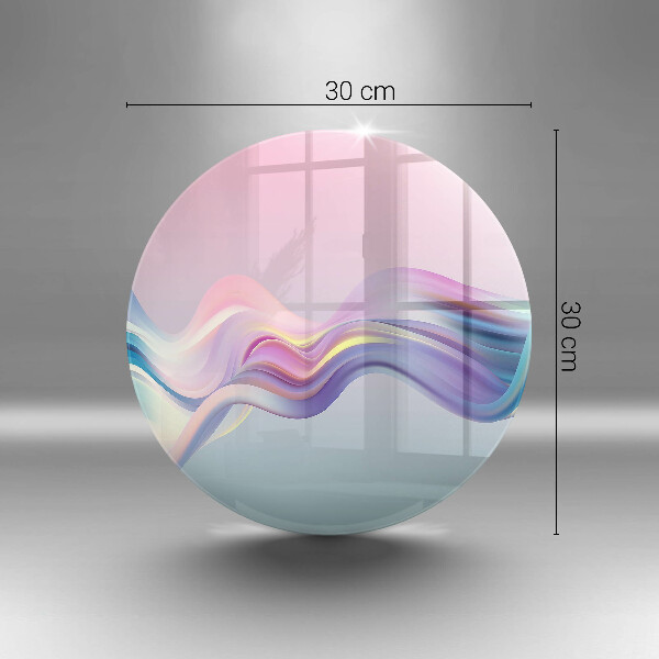 Kuchynská doska zo skla Pastelová abstrakcia