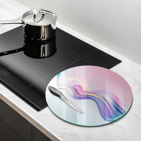 Kuchynská doska zo skla Pastelová abstrakcia