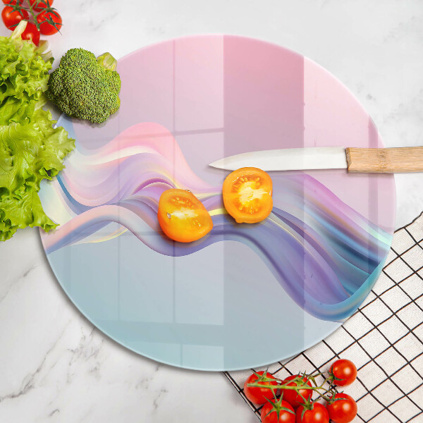 Kuchynská doska zo skla Pastelová abstrakcia