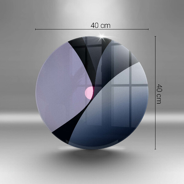 Kuchynská doska zo skla Abstraktné tvary