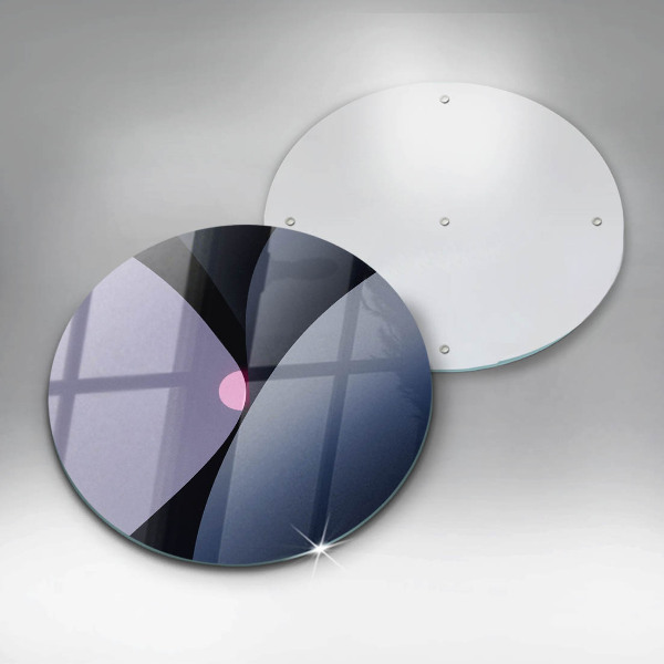 Kuchynská doska zo skla Abstraktné tvary