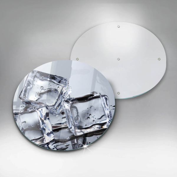 Kuchynská doska zo skla Kocky ľadu