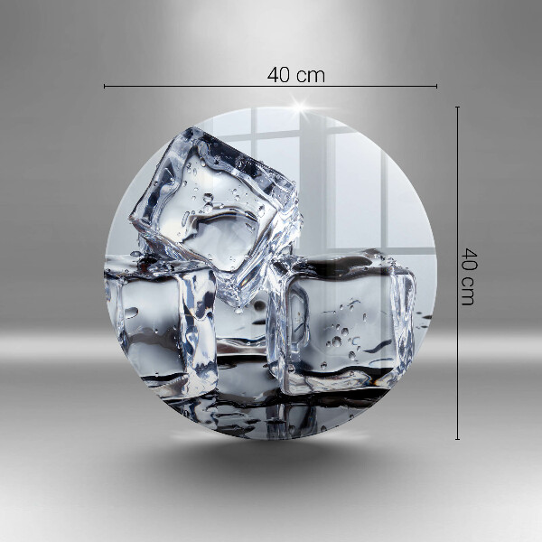 Kuchynská doska zo skla Kocky ľadu