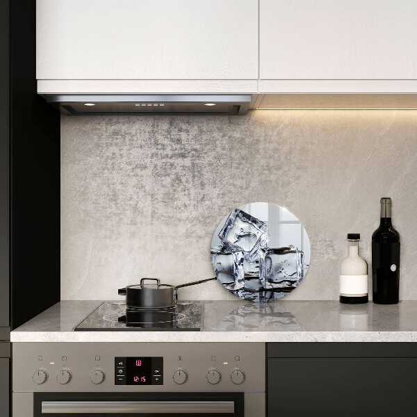 Kuchynská doska zo skla Kocky ľadu