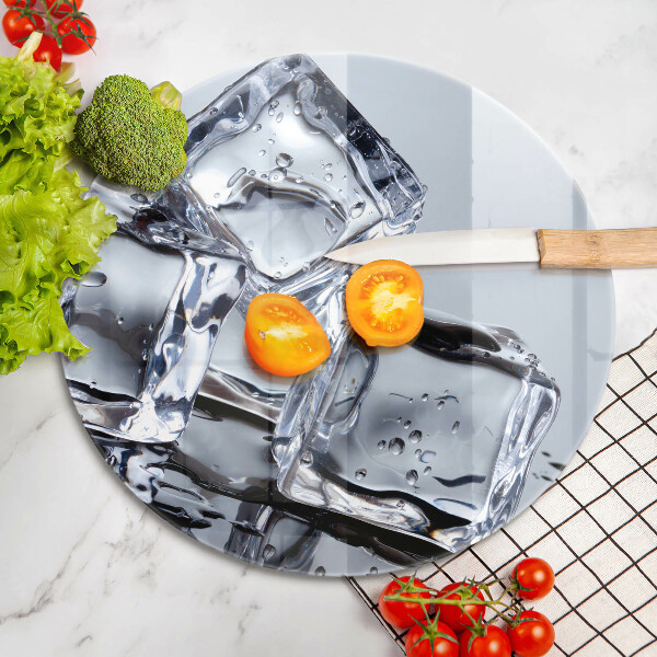 Kuchynská doska zo skla Kocky ľadu