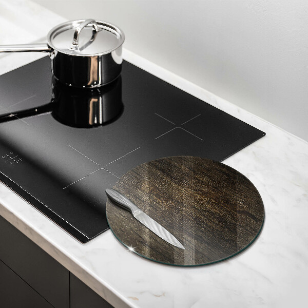 Kuchynská doska zo skla Textúra drevenej kôry