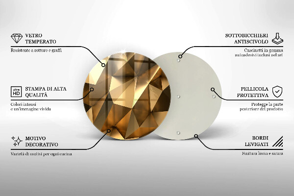 Kuchynská doska zo skla Pozadie abstrakcie štruktúry