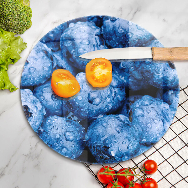 Kuchynská doska zo skla Šťavnaté čučoriedky