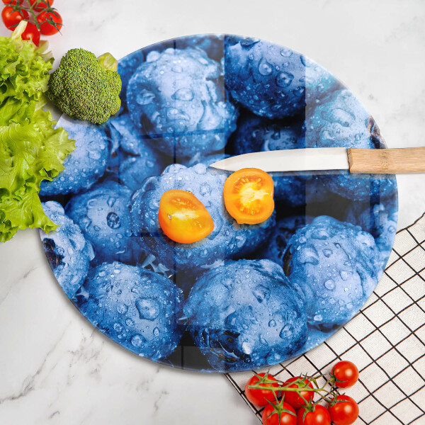 Kuchynská doska zo skla Šťavnaté čučoriedky