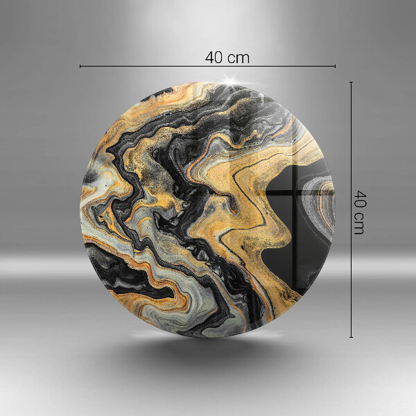 Kuchynská doska veľká zo skla Abstraktná štruktúra