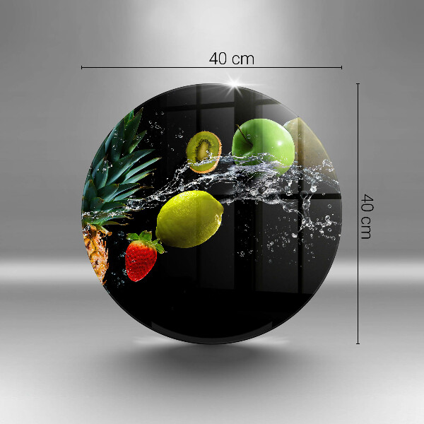 Kuchynská doska zo skla Ovocie vo vode