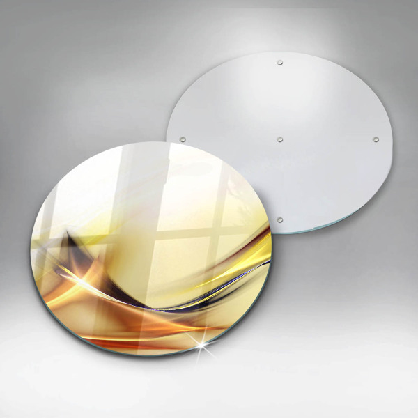 Kuchynská doska zo skla Abstraktné línie svetla