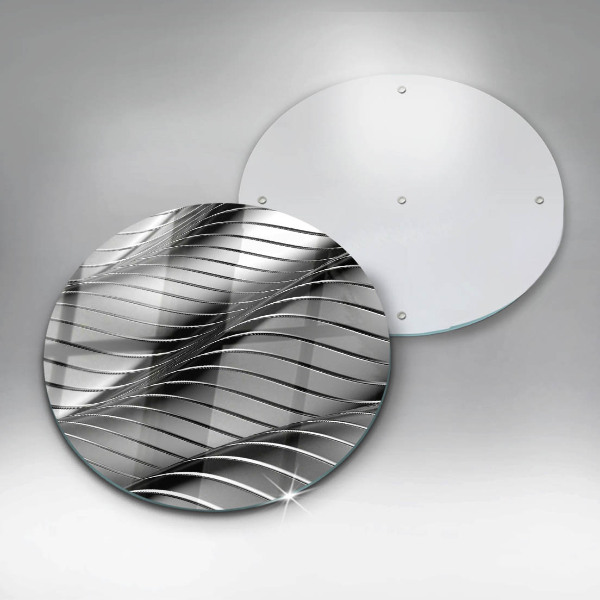 Kuchynská doska zo skla 3D kovová konštrukcia