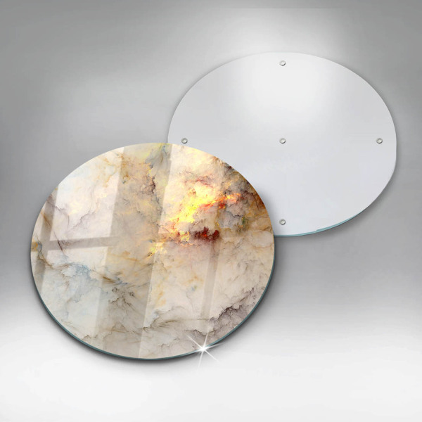 Kuchynská doska zo skla Textúra mramoru so zlatom