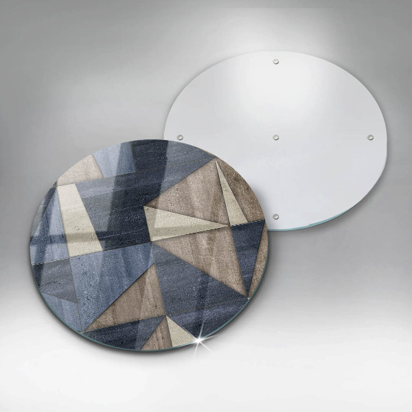 Kuchynská doska zo skla Geometrická abstrakcia
