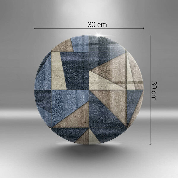 Kuchynská doska zo skla Geometrická abstrakcia