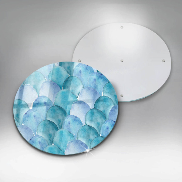 Kuchynská doska zo skla Akvarelové váhy