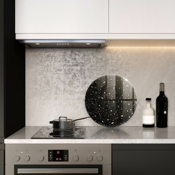 Kuchynská doska zo skla Tmavá kamenina