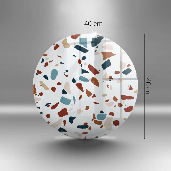 Kuchynská doska zo skla Dekoratívny kameň