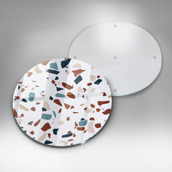 Kuchynská doska zo skla Dekoratívny kameň