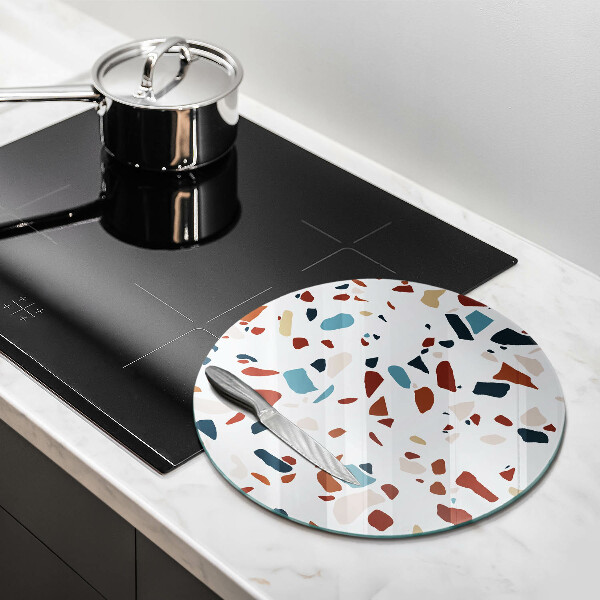 Kuchynská doska zo skla Dekoratívny kameň