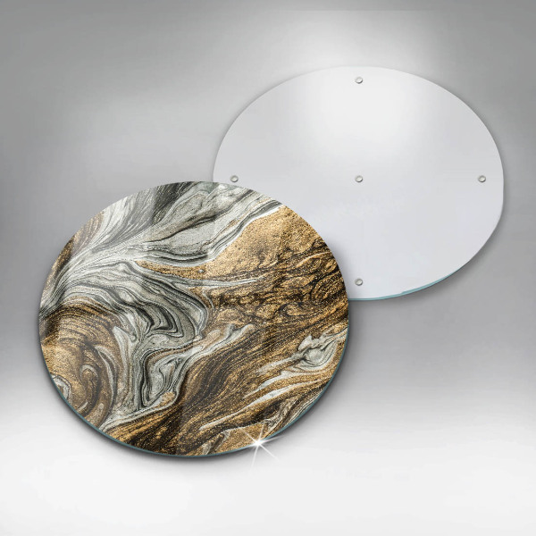 Kuchynská doska zo skla Bohatá abstrakcia